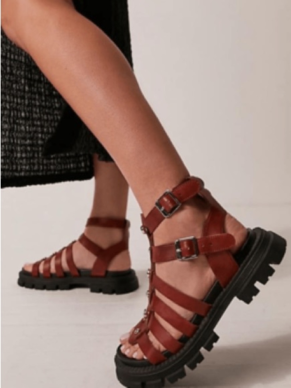 Free People Hadley Hammered Stud Sandal